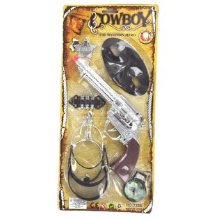 Kaubojski set na kartici - Model 7 (6 delova)